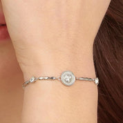 Brosway Bracciale Donna Acciaio e Cristalli Simbolo Gufo | Collezione Chakra - BHKB121