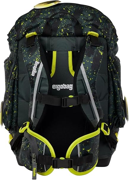 Ergobag PACK SET zaino portapenne Ergonomico Eco Resistente Acqua Sporco Harvest