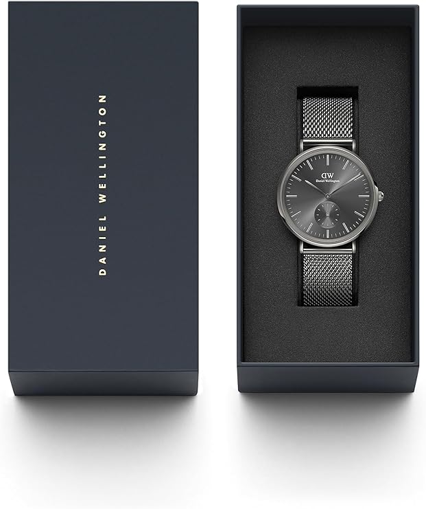 Daniel Wellington orologio CLASSIC MULTI EYE 40 mm grigio antracite