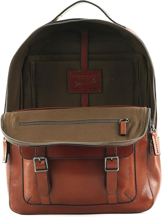 The Bridge Zaino Medio Cesare in Pelle Marrone Donna Uomo 461525D9