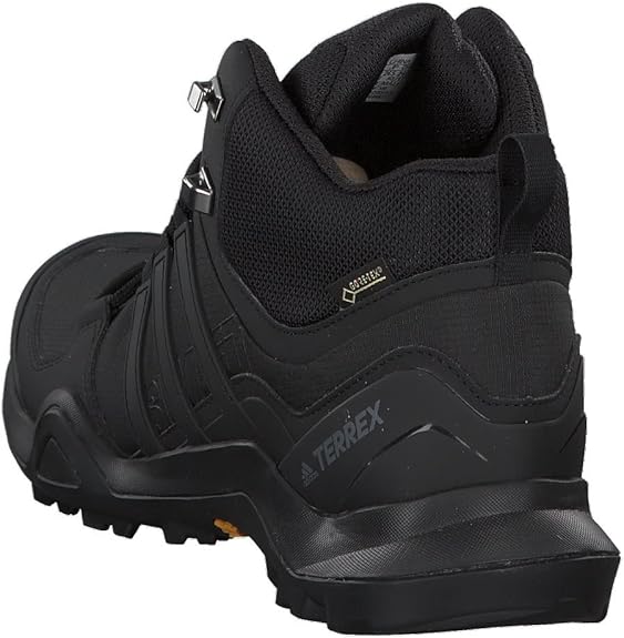 Adidas Scarpe Trail Terrex Swift R2 Mid GTX Tessuto Tecnico Nero Uomo