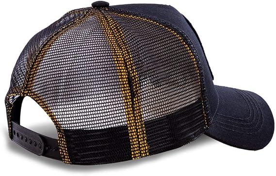 Capslab Cappellino con Visiera Daffy Collezione Looney Tunes Misto Cotone Nero Unisex