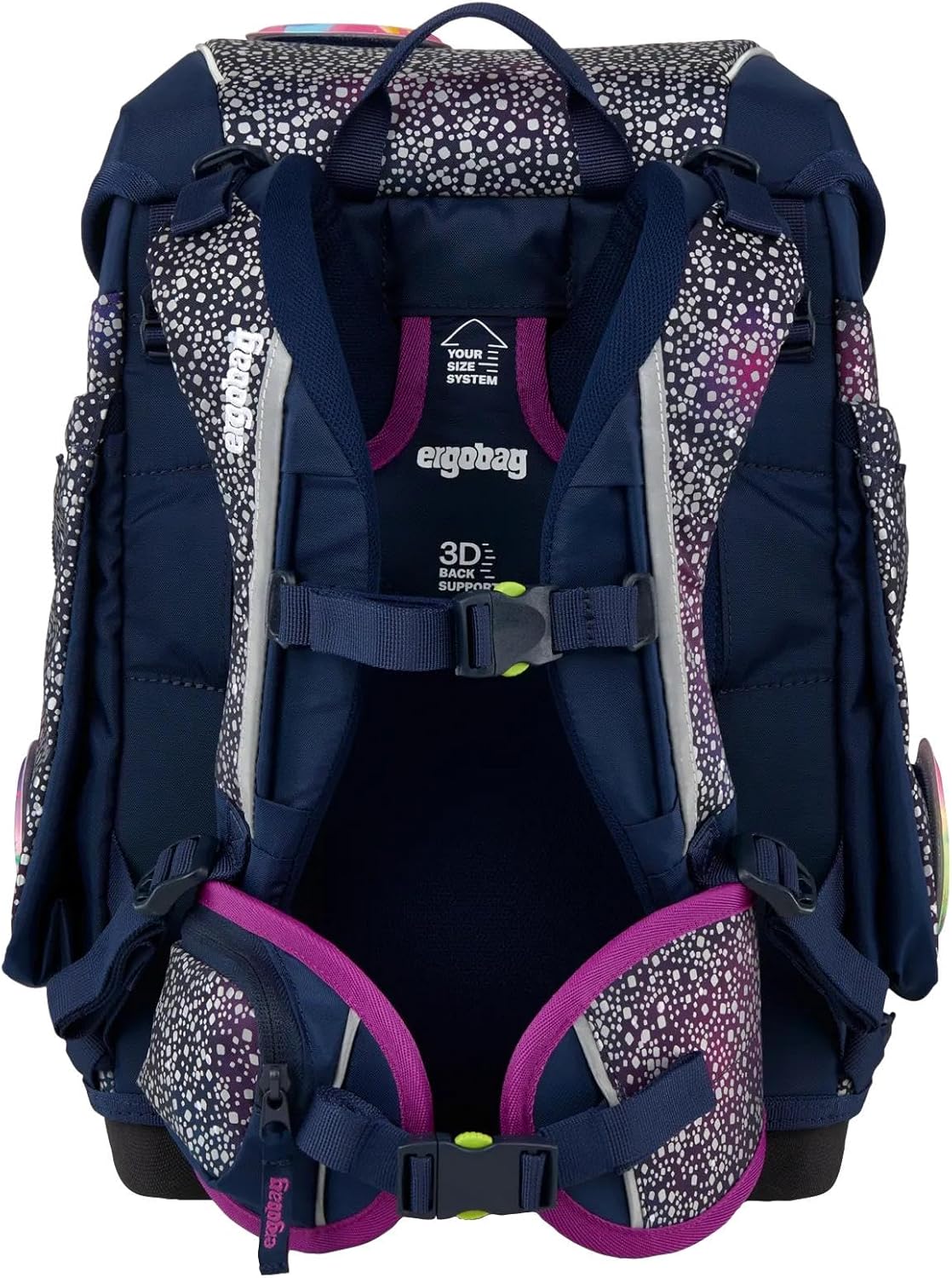 Ergobag CUBO SET zaino sacca portapenne Ergonomico Eco Resistente Bearlaxy