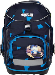 Ergobag PACK SET zaino portapenne Ergonomico Eco Resistente Acqua Sporco Crime