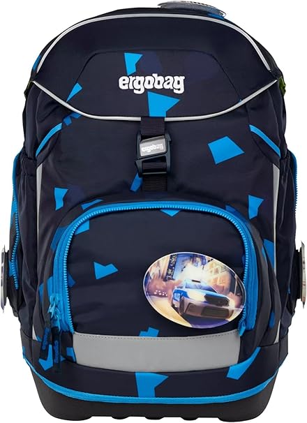 Ergobag PACK SET zaino portapenne Ergonomico Eco Resistente Acqua Sporco Crime