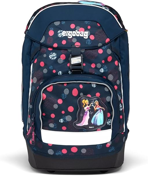 Ergobag Set zaino astuccio kletties Ergonomico Eco Resistente ad Acqua e Sporco Winter