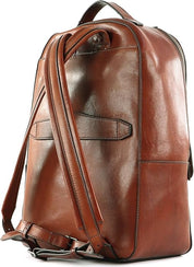 The Bridge Zaino Medio Cesare in Pelle Marrone Donna Uomo 461525D9