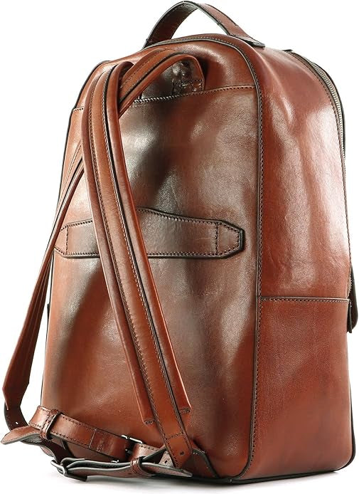 The Bridge Zaino Medio Cesare in Pelle Marrone Donna Uomo 461525D9