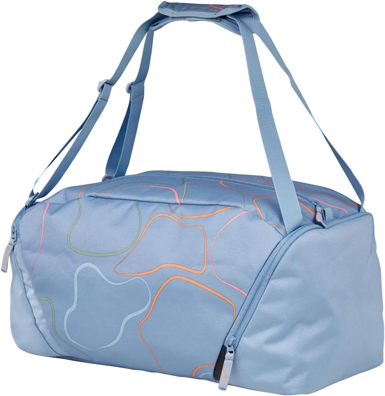 Satch Borsone da Palestra Duffle 25 litri Azzurro VIVID BLUE Unisex