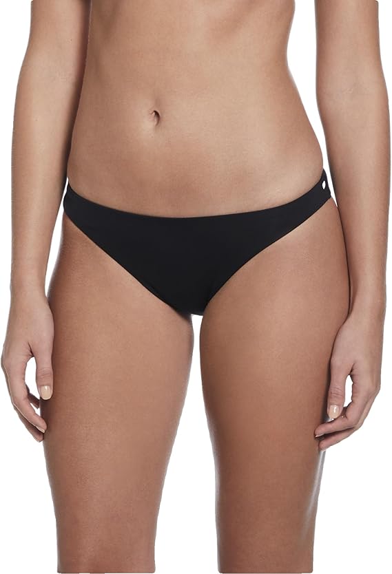 Nike Swim Costume Bralette Bikini Set NESSF243 Tessuto Tecnico Nero Donna