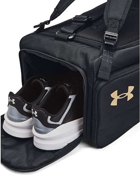 Under Armour Borsone Borsa Zaino DUO Small Porta Scarpe 29 Litri Training Nero