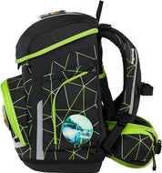 Ergobag CUBO SET zaino sacca portapenne Ergonomico Eco Resistente Racebear