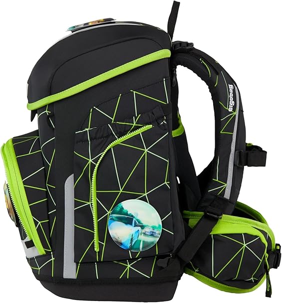 Ergobag CUBO SET zaino sacca portapenne Ergonomico Eco Resistente Racebear