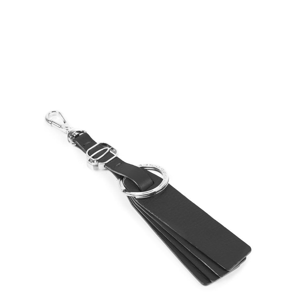 Piquadro Charm Keychain Black Men