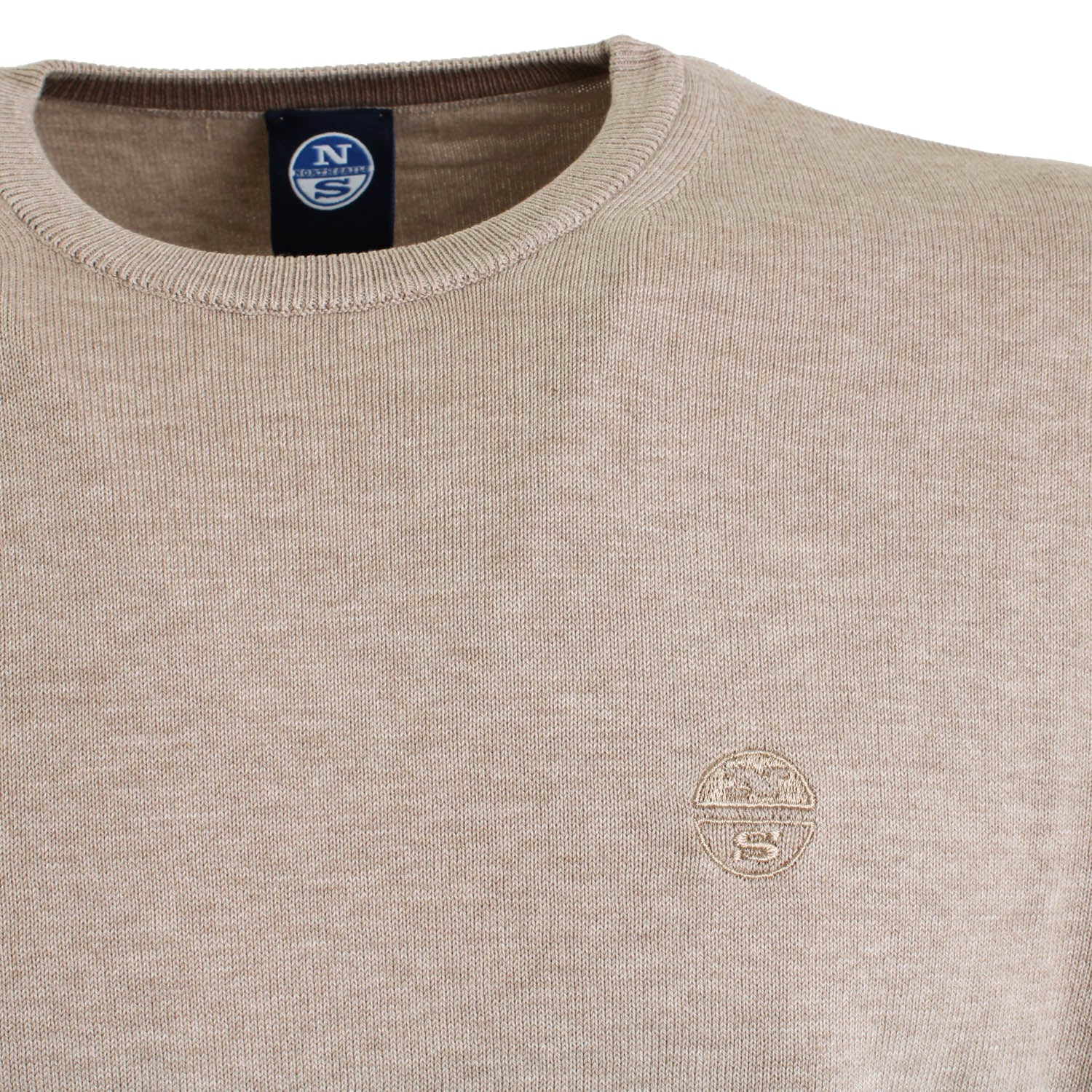 North Sails Crewneck Cotton Beige