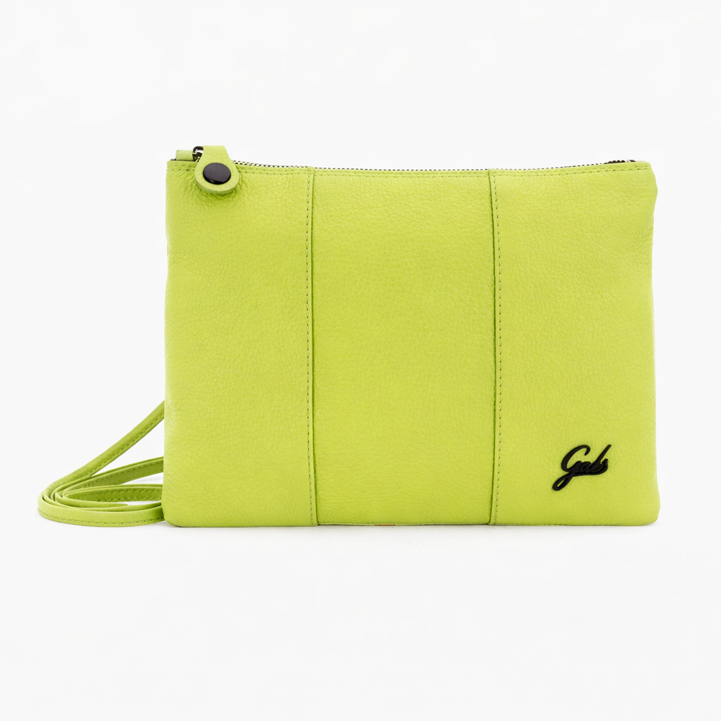 Gabs Borsa Pochette Tracolla Beyonce S Pelle Bull Black CITRON