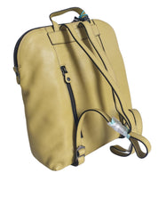 Gabs Hammered Bull Backpack Yellow Leather