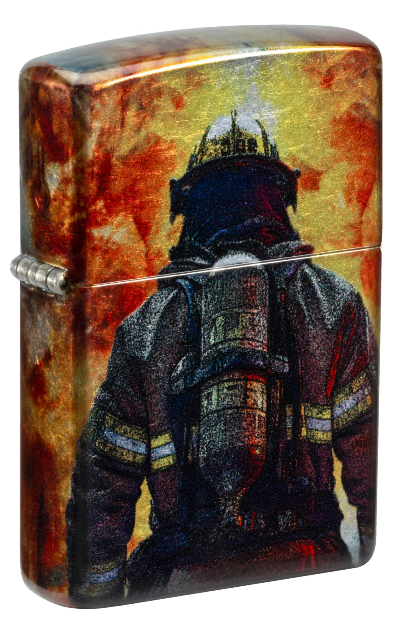 Zippo accendino Special Limited Edition pompiere vigile del fuoco fusion 360 gradi 46816