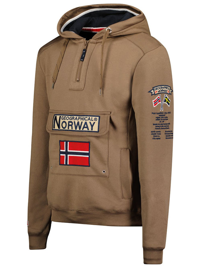 Geographical Norway Cappuccio Grigio Uomo 4