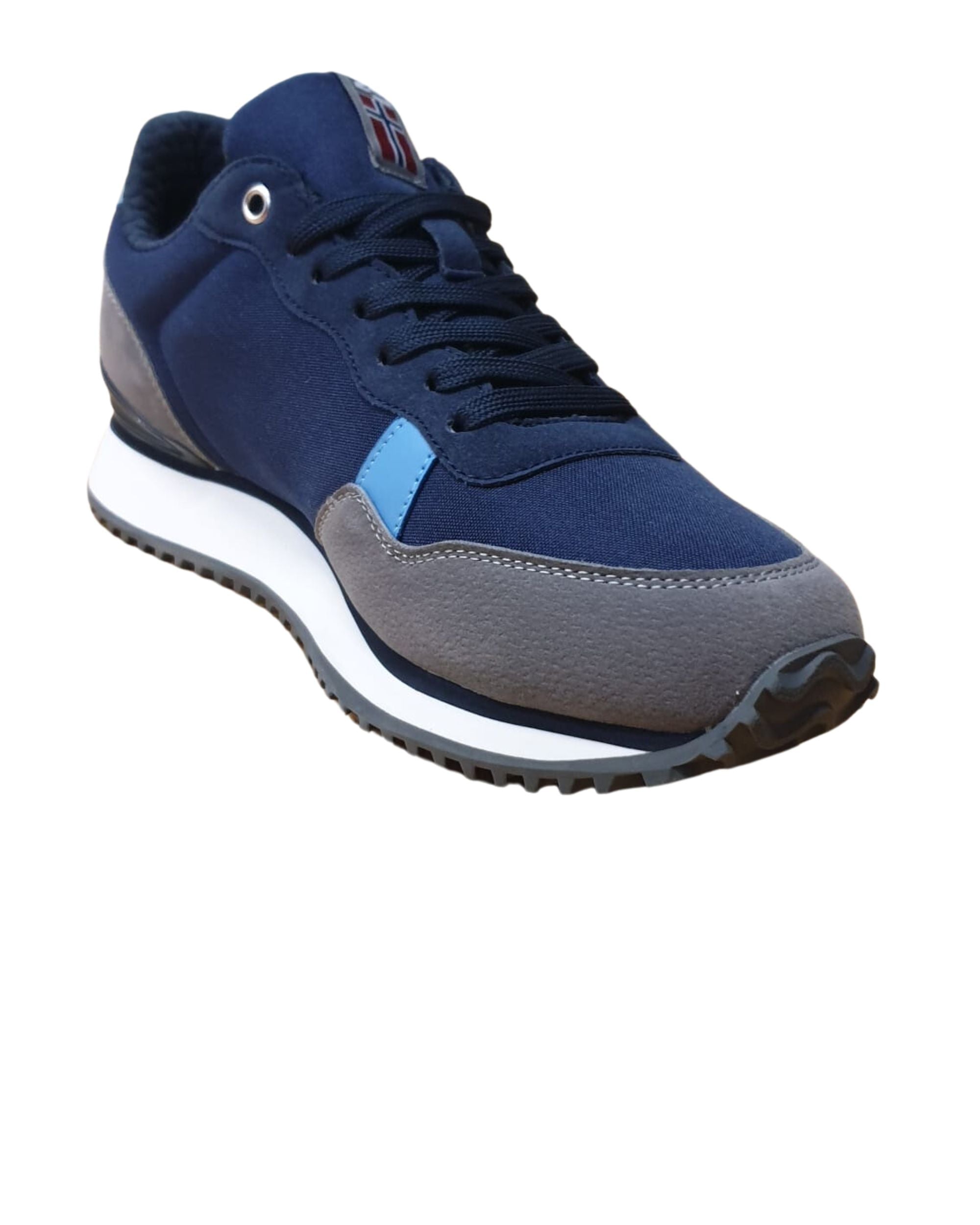 Napapijri Sneakers Basse Pelle/Tessuto Blu