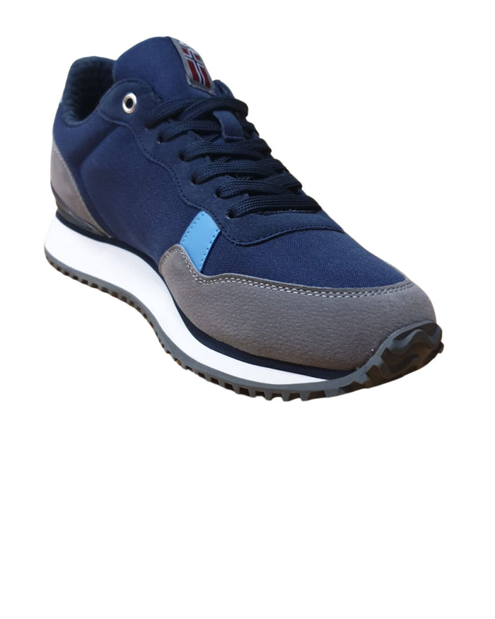 Napapijri Low Sneakers Leather/Fabric Blue 3