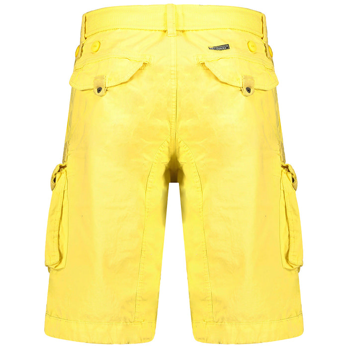 Geographical Norway Pantalone Corto Giallo Uomo 4