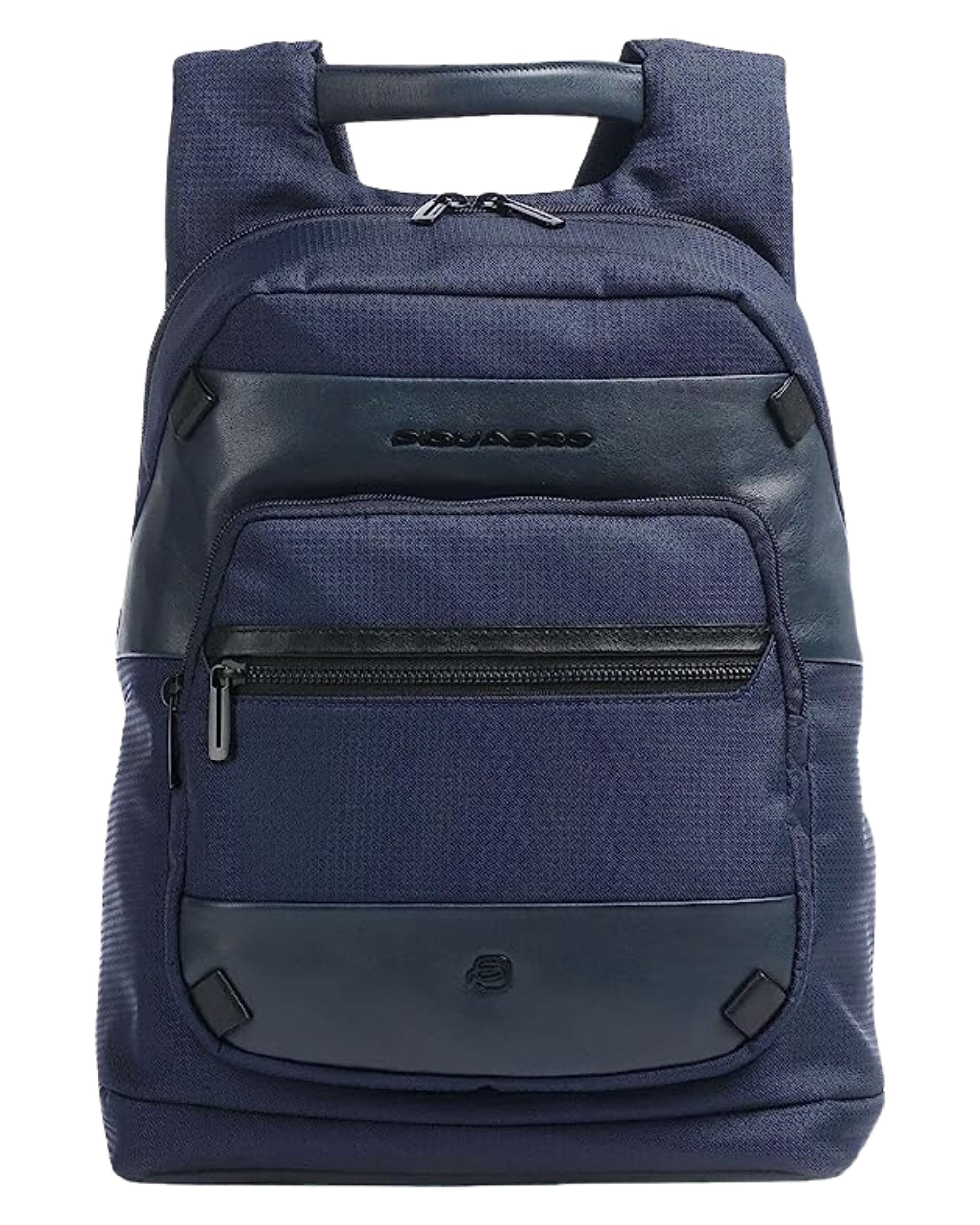 Piquadro In Tessuto Con Tasca Porta Pc Blu Unisex