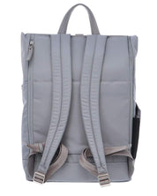 Piquadro Roll Top In Regenerated Technical Fabric Grey Unisex