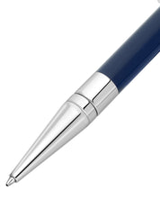 S.t.dupont penna a Sfera E Cromato Blu 265205 D-INITIAL BP BLU