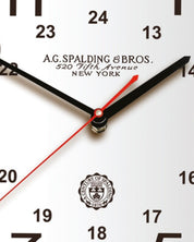 A.g.spalding&bros. Wall Clock Da Parete Movimento Continuo Argento Unisex