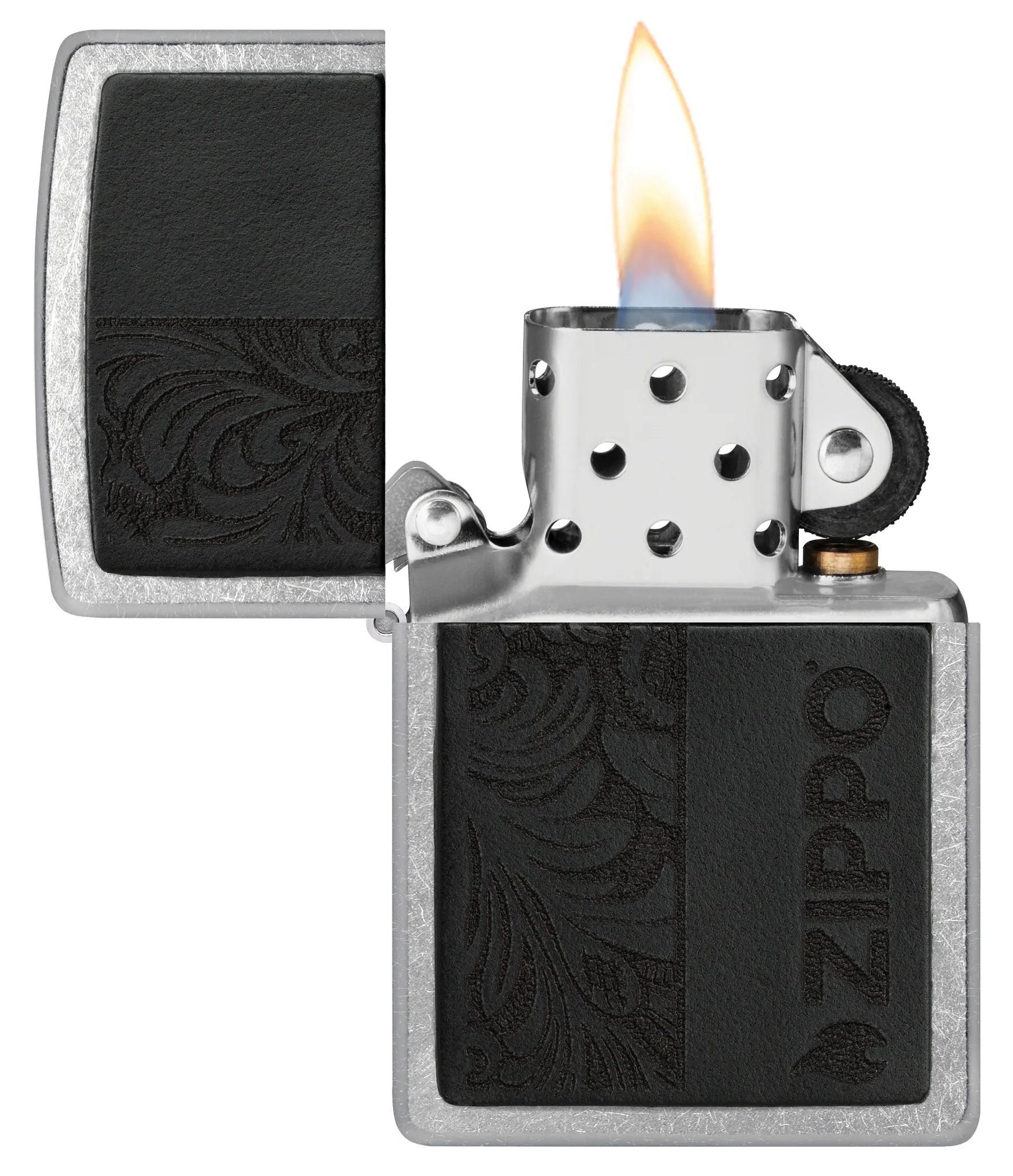 Zippo Accendino Special Limited Edition Emblena in Pelle con Filigrana 46919 Unisex