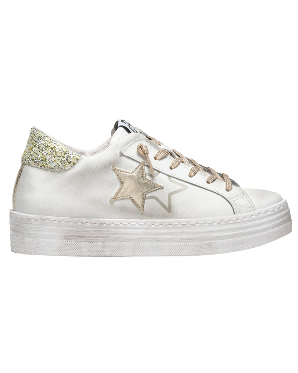 2star Sneaker Hs Low Bianco Donna