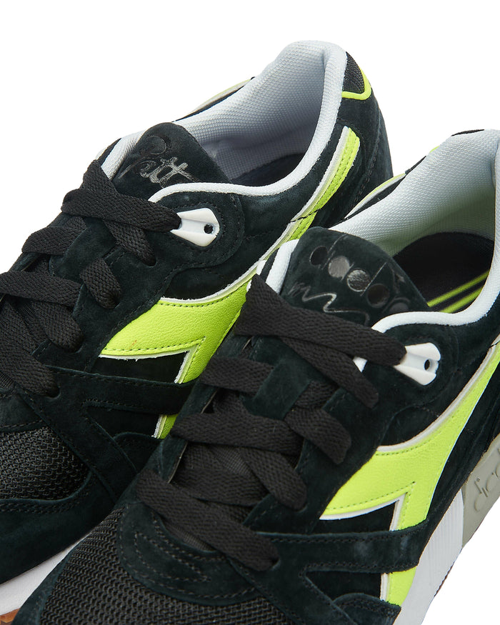 Diadora Sneakers Limited Edition Borussia Dortmund Pelle Nero 4