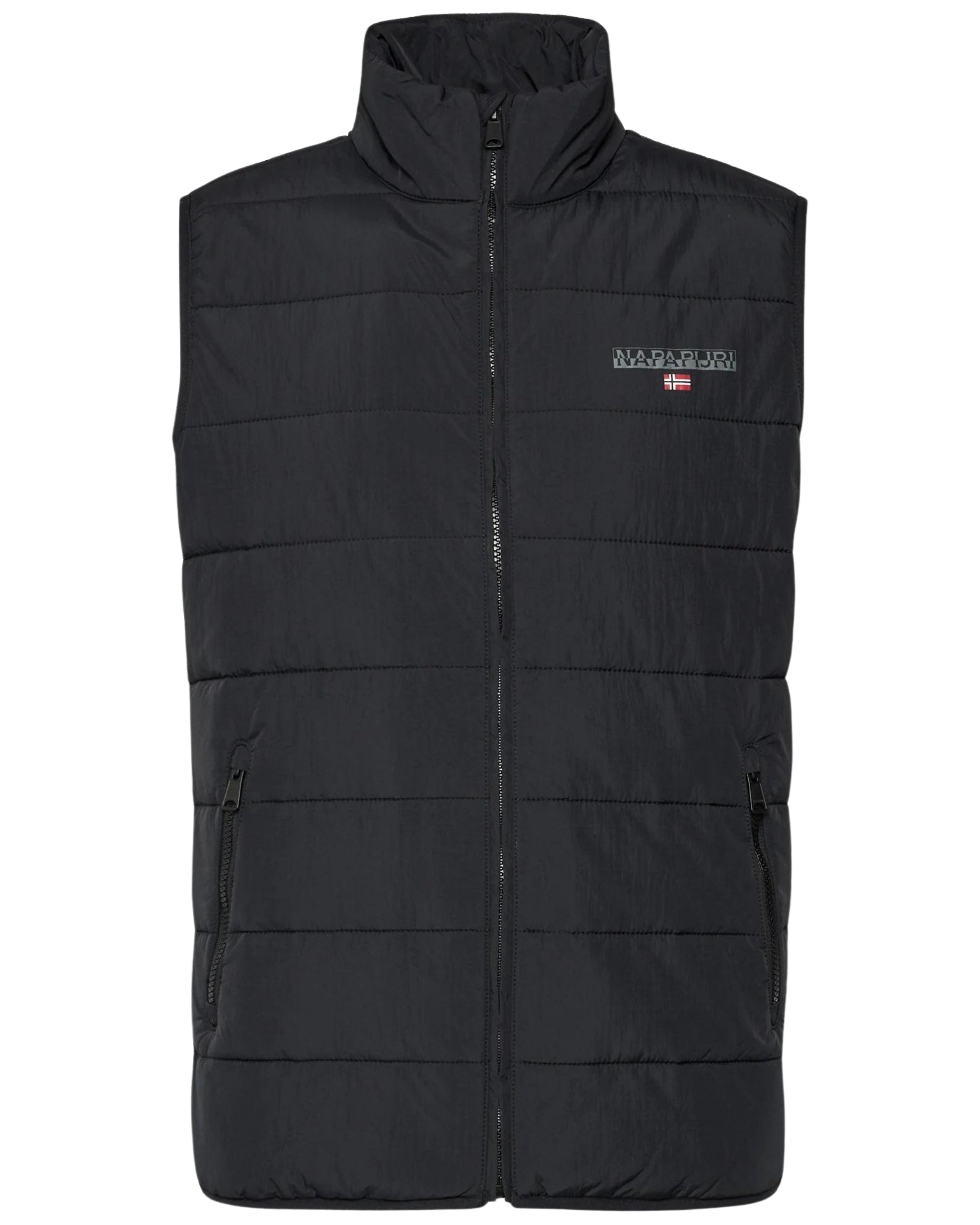 Napapijri Giacca Vest Eggen-V Senza Cappuccio Blu