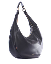 Manila Grace Large Capacity Shoulder Bag Eco-leather Black