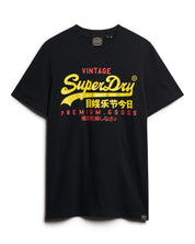 Superdry T-Shirt VL Duo Cotone Nero