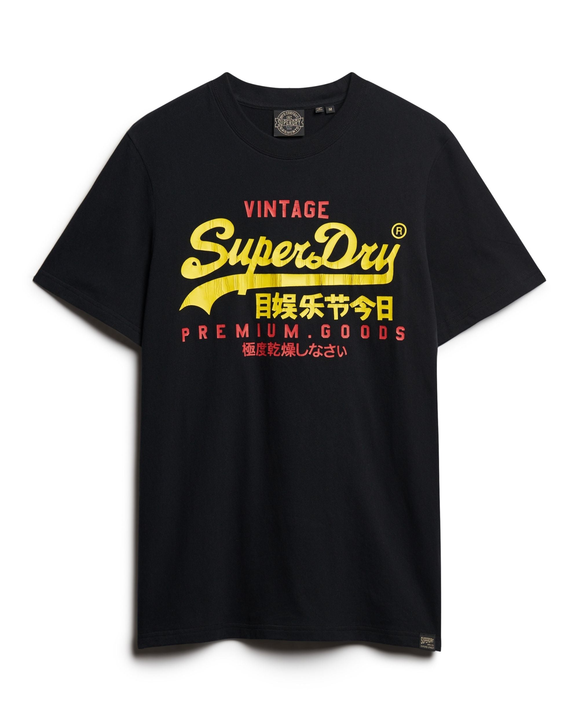 Superdry T-Shirt VL Duo Cotone Nero