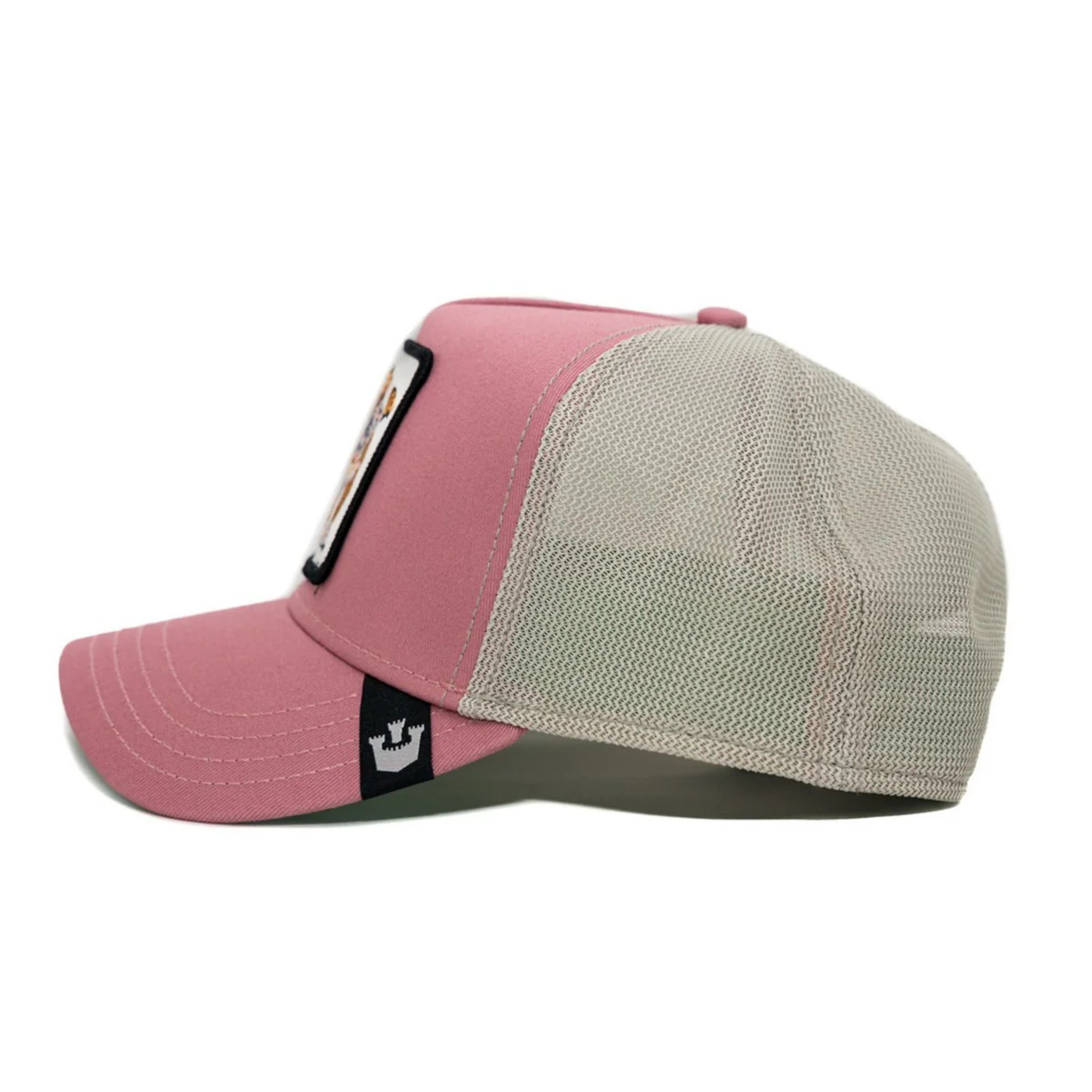 Goorin Bros. Trucker Cap Cappellino Animal Farm 'v2 Bulldog' Rosa Unisex