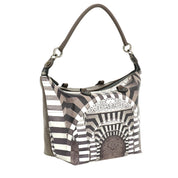 Gabs G3 Plus M Basic Borsa Zaino Trasformabile Hobo Shopper Tote Bauletto in Pelle Stampa 600