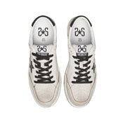 2Star Scarpe Sneakers Made in Italy artigianali Week Star Pelle Bianco Nero Donna