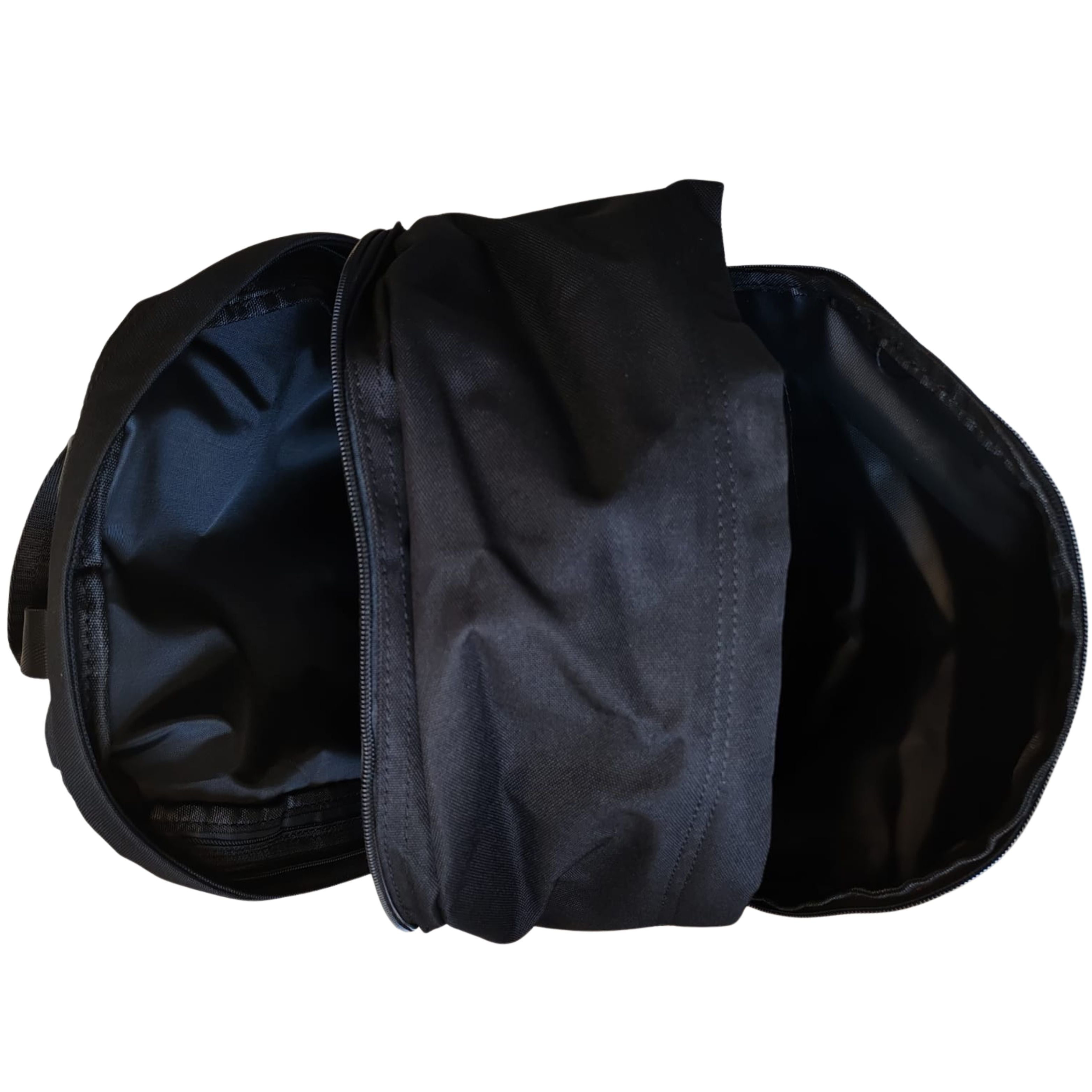 Disclaimer Zaino nero uomo donna Tessuto Tecnico Black 55198