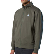 North Sails Felpa manica lunga BASIC FULL ZIP SWEATSHIRT city grey 691256-0921