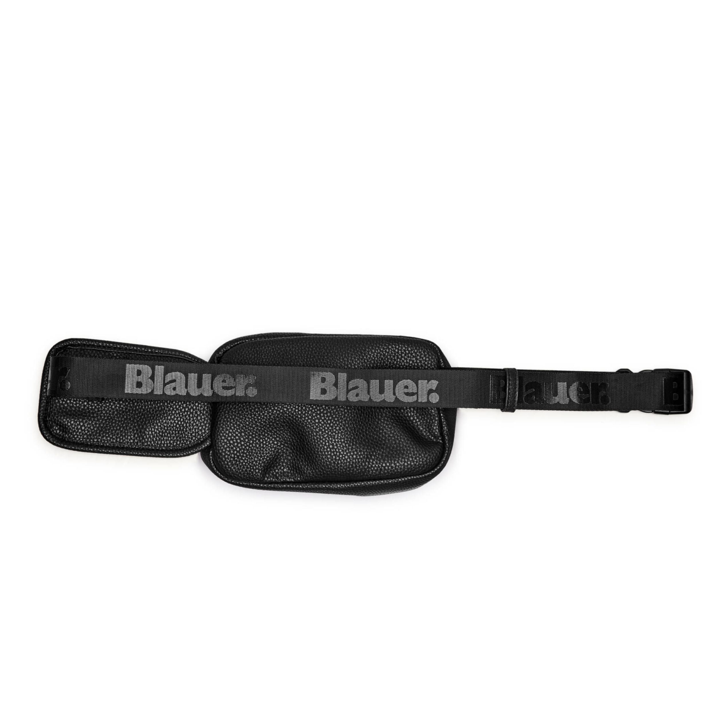 Blauer Borsello Burb Crossbody ecopelle Monospalla Bag nero