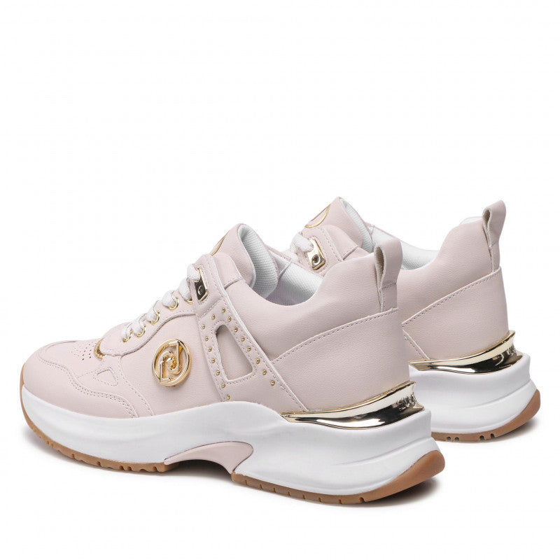 Liu Jo Sneakers Lily 05 Beige Faux Leather