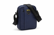 Blauer Borsello crossbody Bag 22x16x5 cm circa impermeabile leggero Logo COV01 BLU