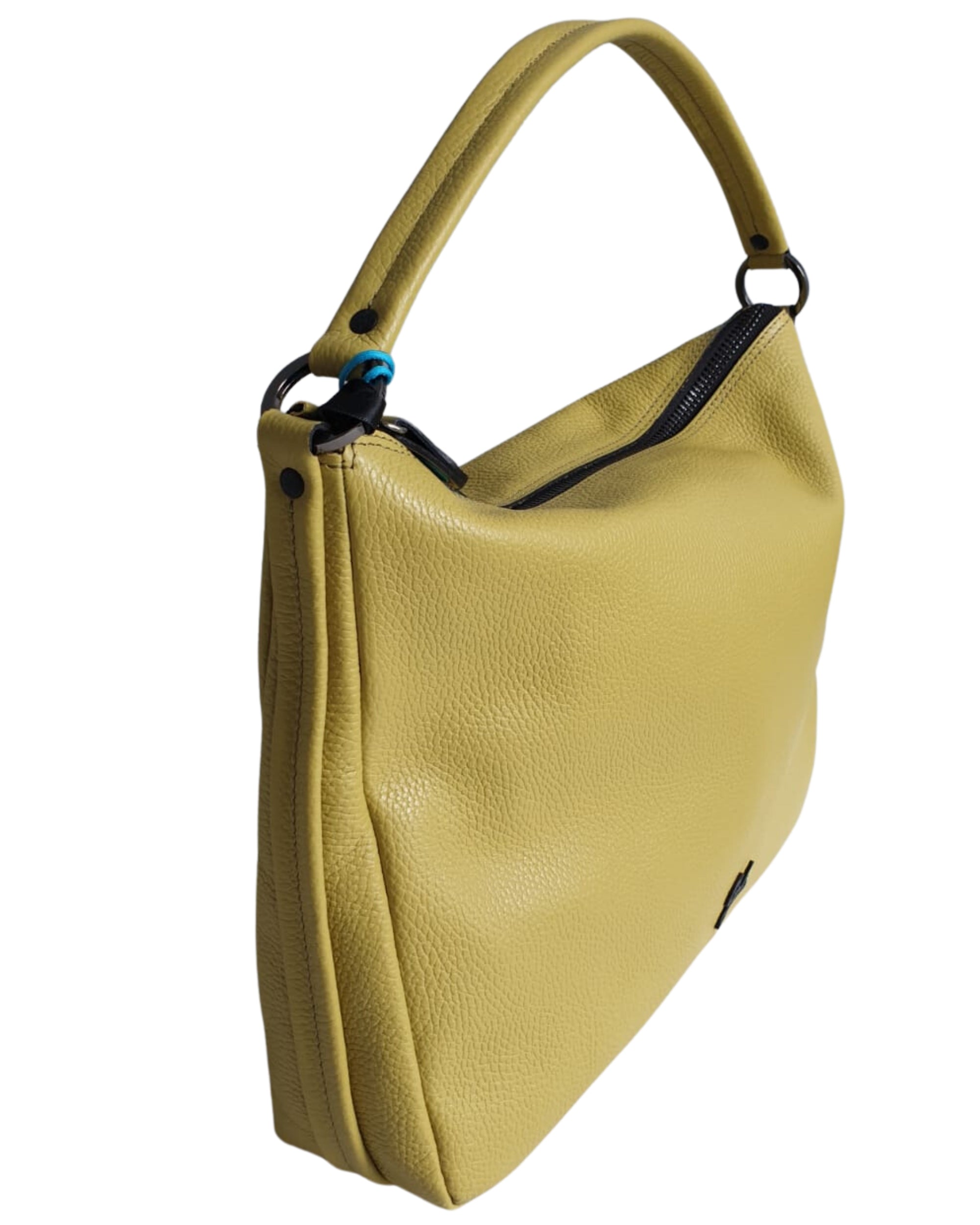 Gabs One Shoulder Calliope Leather Yellow