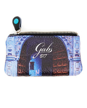 Gabs G100nd-p0086 Porta Chiavi Anello Azzurro Donna