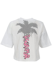 Disclaimer 25EDS54922 MAGLIA DONNA CROP IN JERSEY 54922