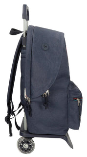 Pepe Jeans Con Ruote Trolley Blu Unisex