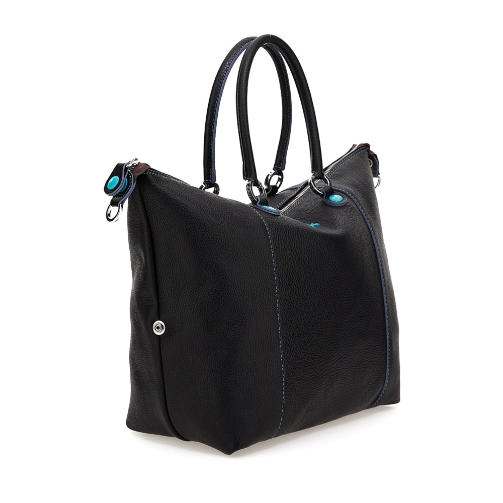 Gabs G33t3-p0086 Black Convertible Shopper Woman